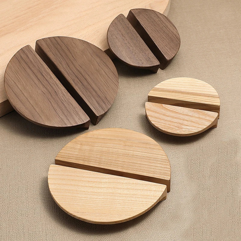 Premium Solid Wood Cabinet Handles