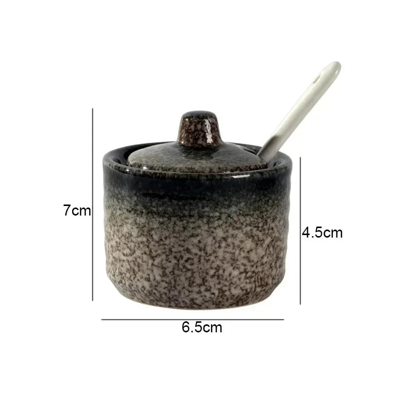 Multifunctional Ceramic Seasoning Jars