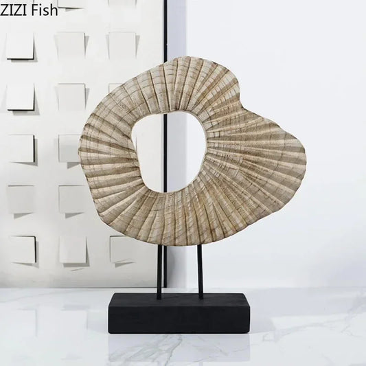 Handcrafted Ultra wood Sculpture delivers warmth and abstract artistry to desks, a handcrafted statement piece for modern decor—shop now to elevate your space now.