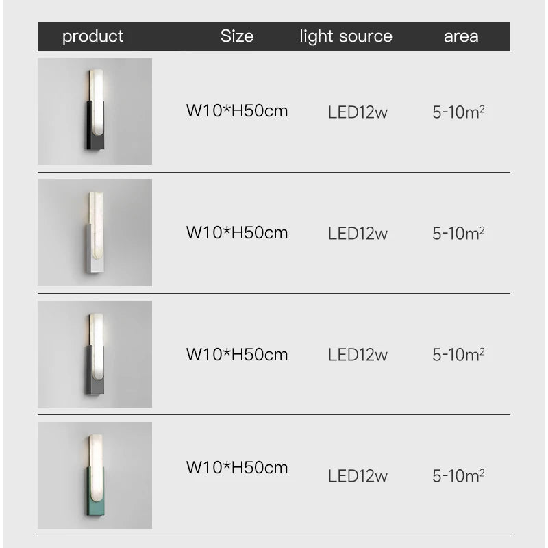 Marble Texture LED Wall Lamp