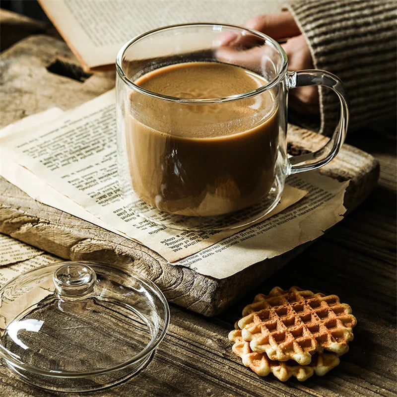 Double Walled Glass Mugs