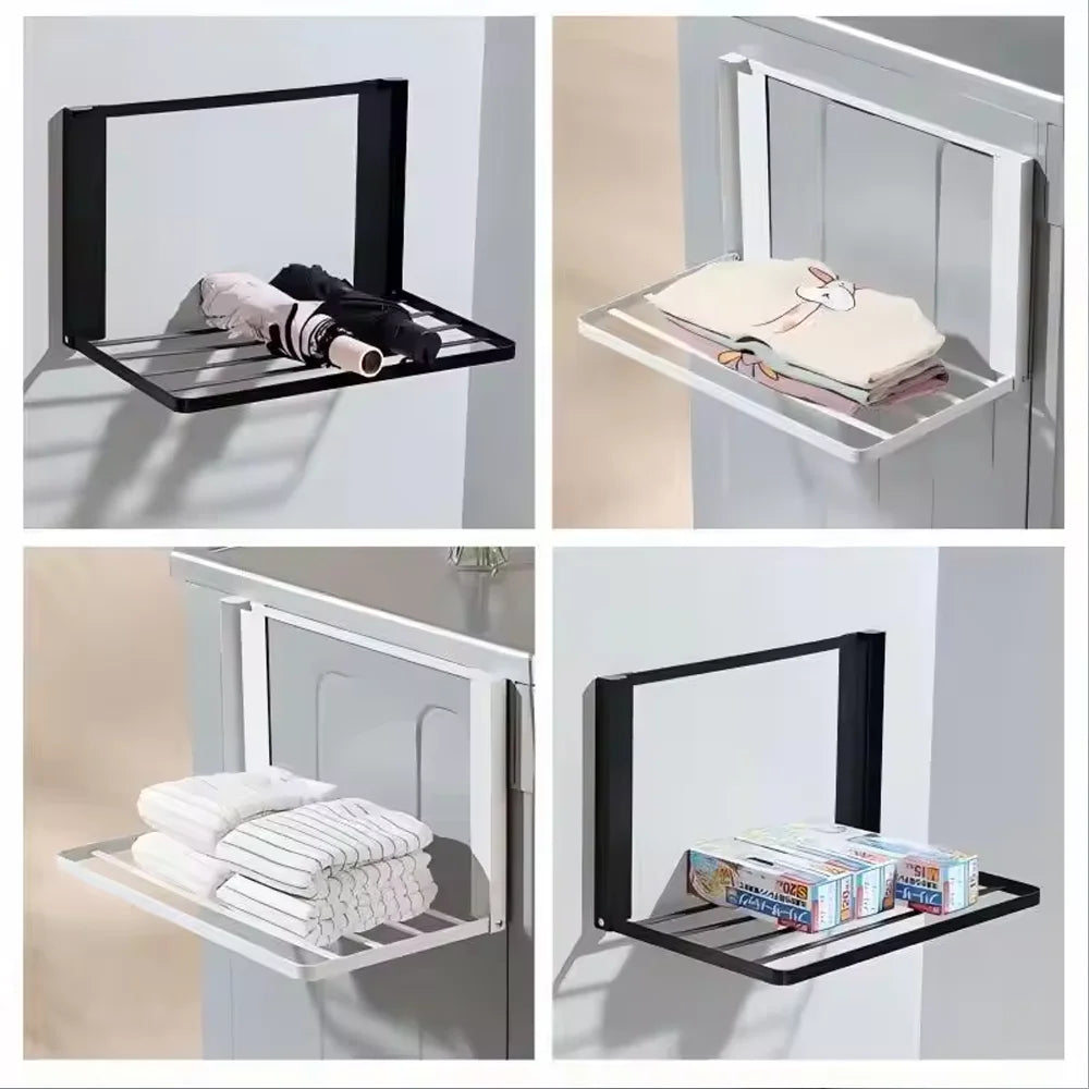Magnetic Space Saving Laundry Shelf