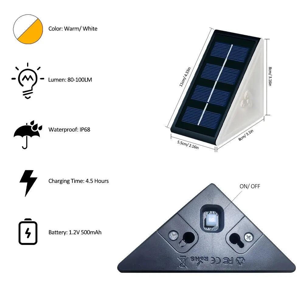 Outdoor Waterproof Step Lights