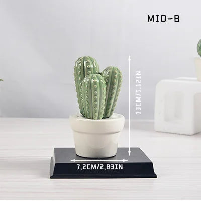 Ceramic Cactus Desk Decoration