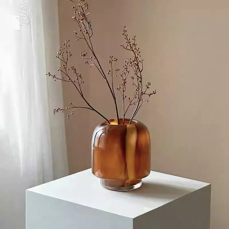 Luxurious Handcrafted Glass Vase