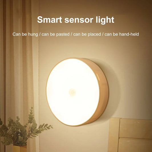 LED Smart Motion Sensor Night Light delivers automatic emergency lighting USB charging, magnetic suction, and motion-sensing soft LED illumination—shop now.
