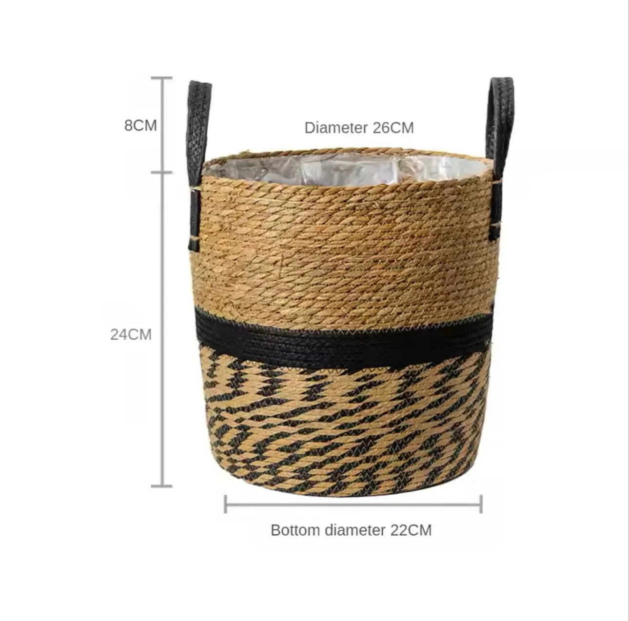 Wicker Handwoven Planter