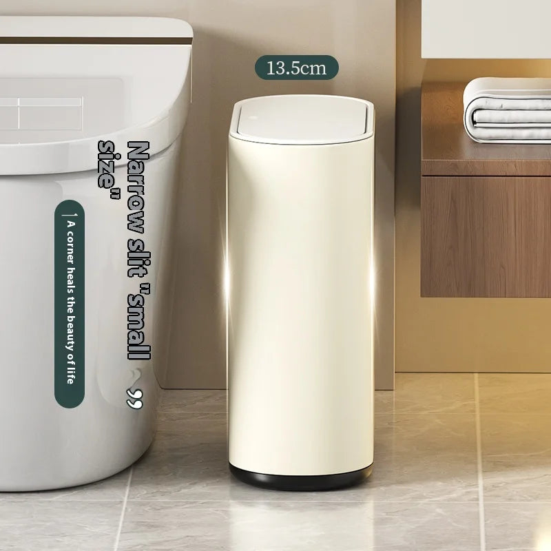 Stainless Steel Slimline Trash Can