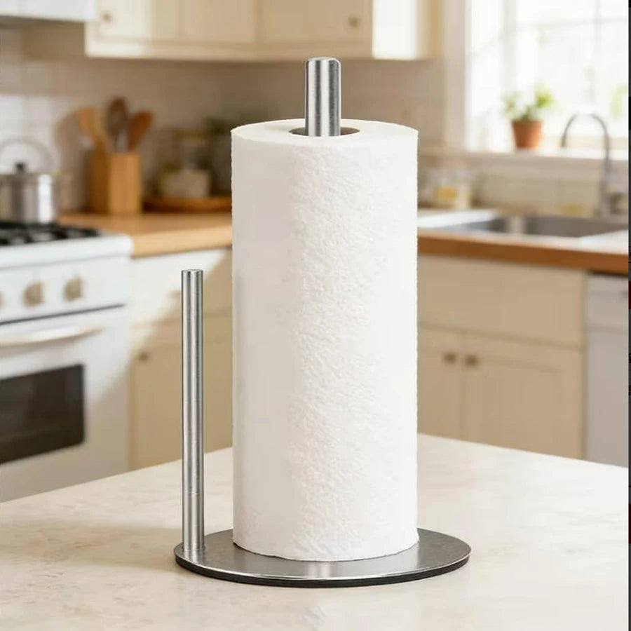 Stainless Steel Kitchen Roll Holder