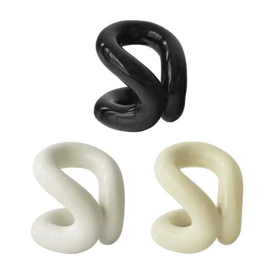 Elevate your decor with our Multifunctional Ceramic Flower Vase, featuring a unique rope knot design perfect for flowers, brushes, or stylish storage.