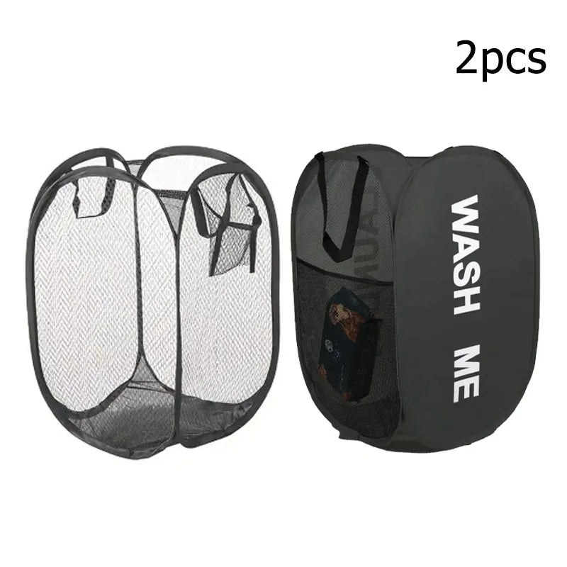 Large Foldable Mesh Laundry Basket