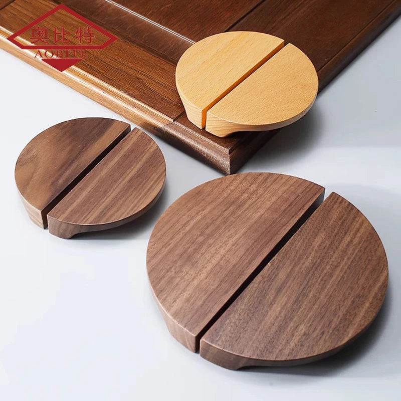 Premium Solid Wood Cabinet Handles