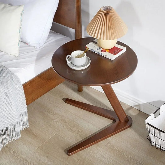 Solid Wood Coffee Table, handcrafted round table for living rooms, sofas, and hotel guesthouses; durable, minimalist portable and versatile- order yours today.