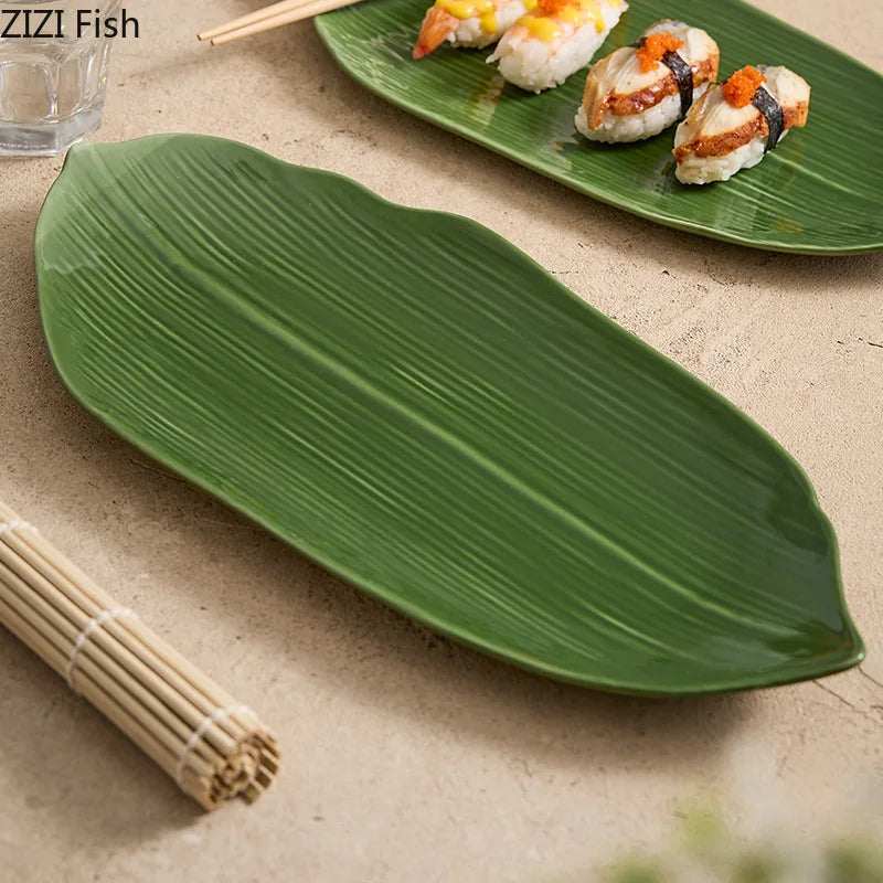 Gourmet Japanese Porcelain Sushi Platter