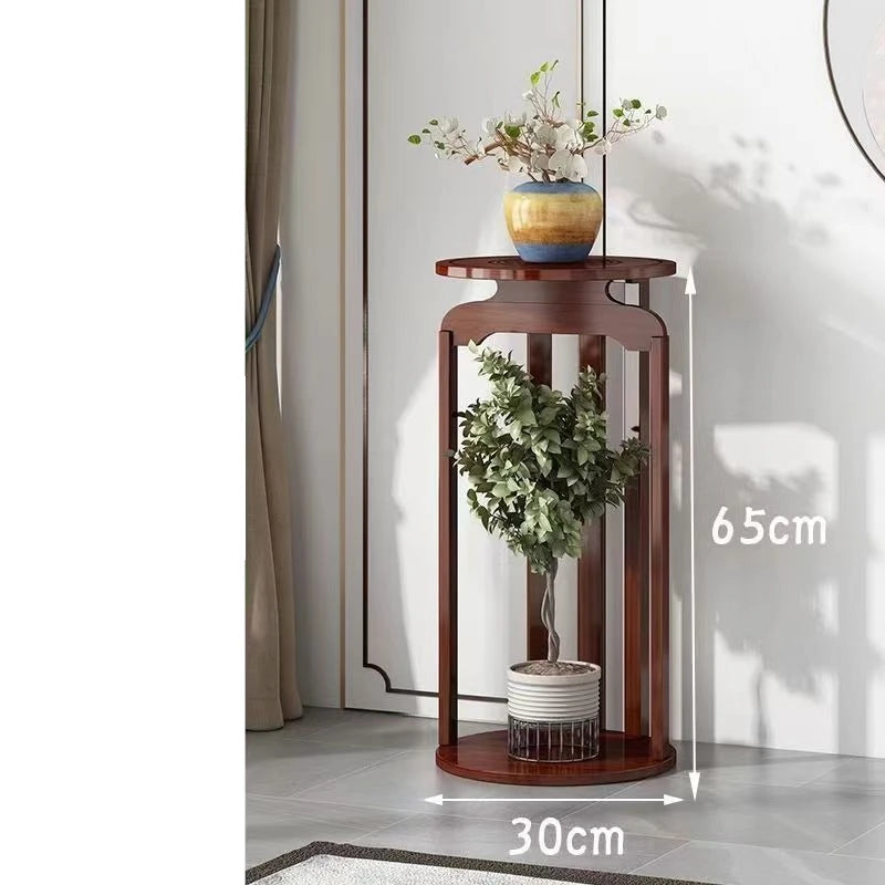 Chinese Style Round Flower Stand
