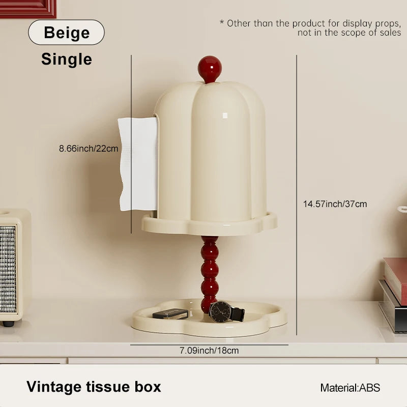 French Retro Tissue Box Luxury Design