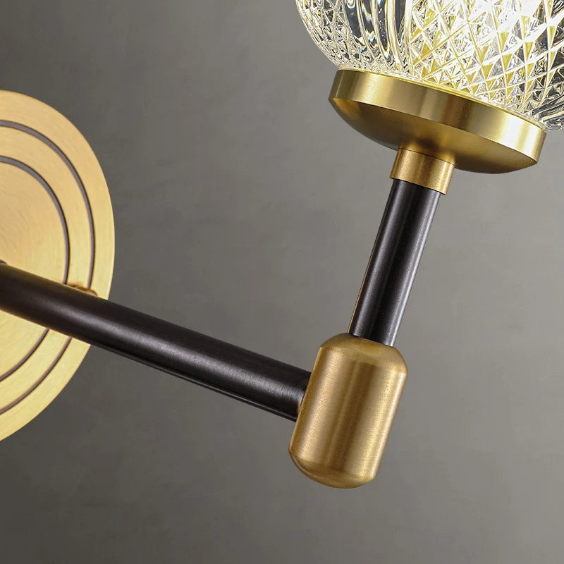 Postmodern Copper Wall Lamp