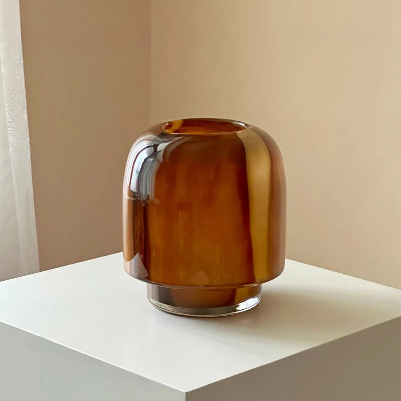 Luxurious Handcrafted Glass Vase