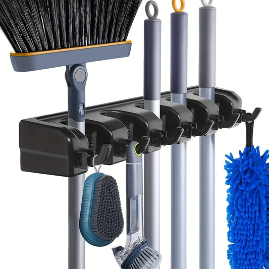 Multifunctional Wall Mounted Mop Holder
