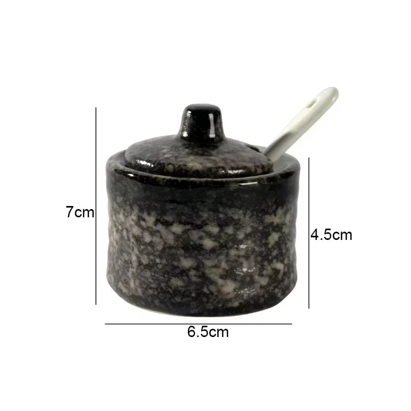 Multifunctional Ceramic Seasoning Jars