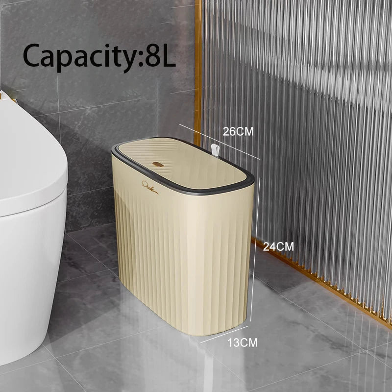 Narrow Garbage Trash Bin