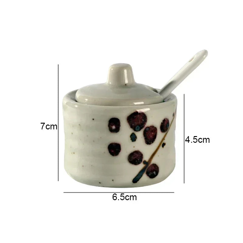 Multifunctional Ceramic Seasoning Jars