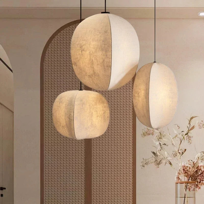Linen LED Pendant Ambient Light delivers warm, ambient dining-room light with a linen shade and metal frame for timeless style, upgrade your space today; shop now.