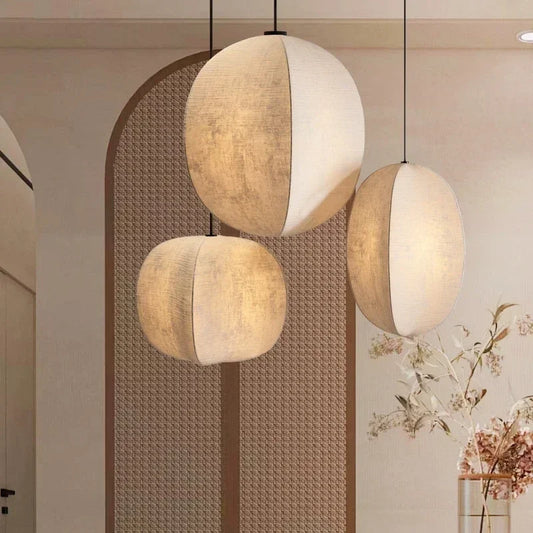 Linen LED Pendant Ambient Light delivers warm, ambient dining-room light with a linen shade and metal frame for timeless style, upgrade your space today; shop now.