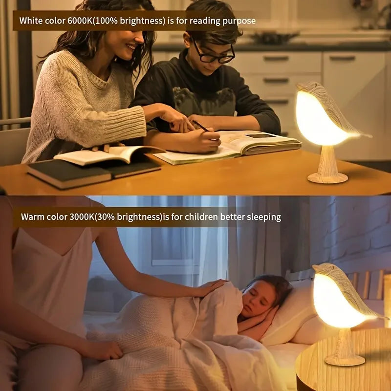 3-Color Bird Night Light