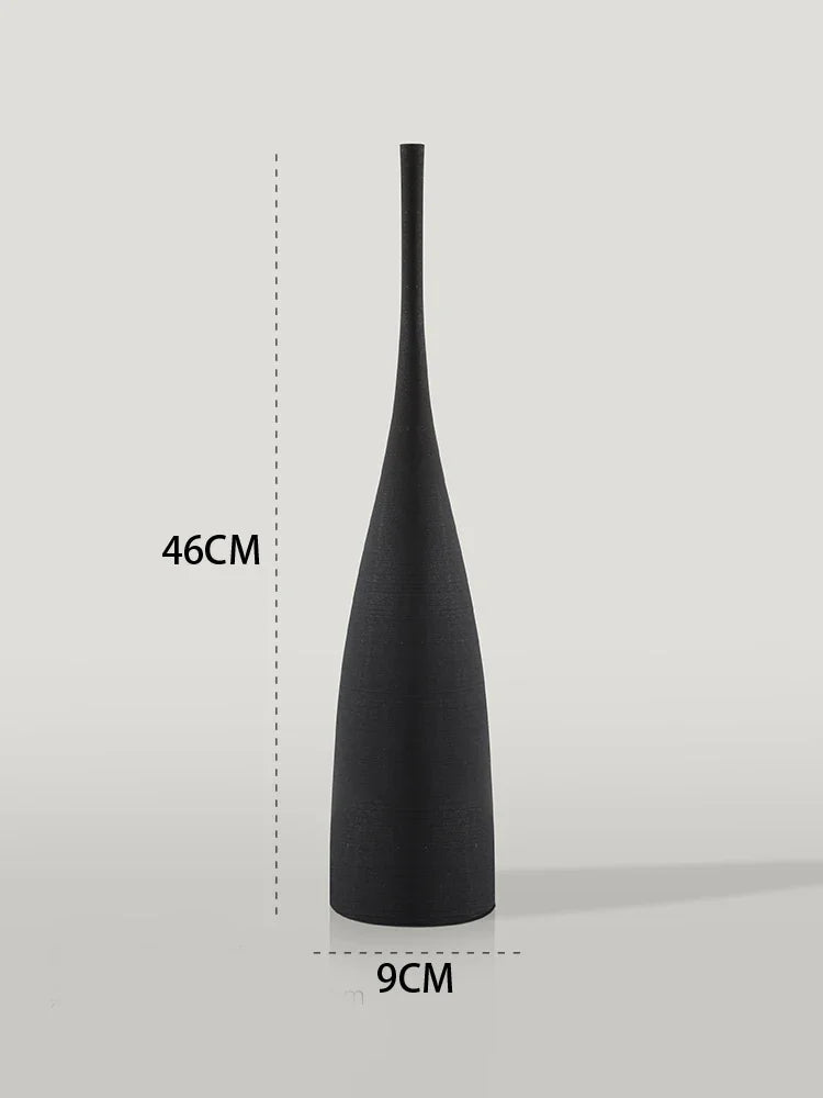 Minimalist Zen Ceramic Art Vase