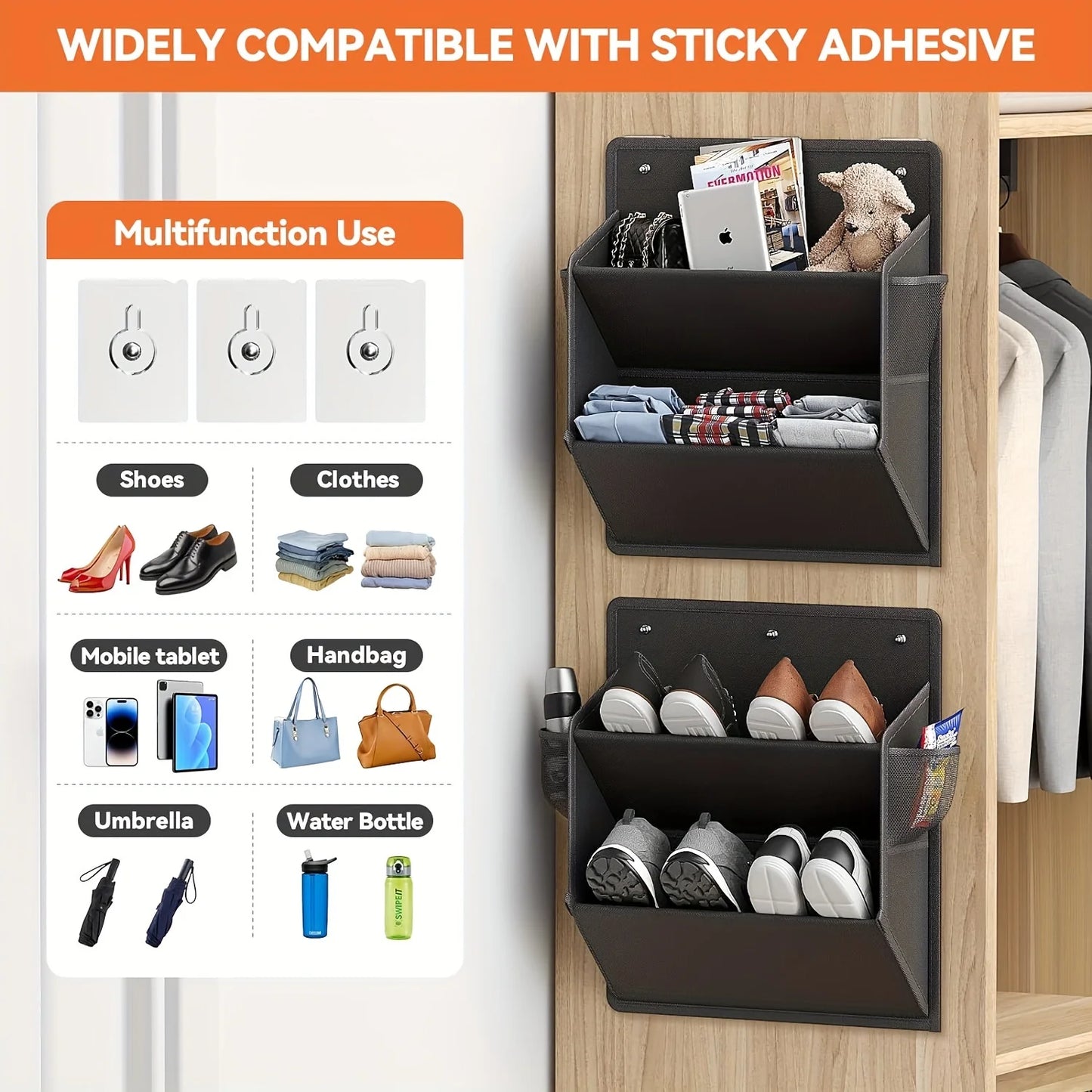Foldable Shoe Storage Hanger