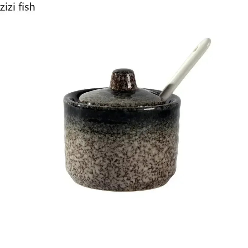 Multifunctional Ceramic Seasoning Jars