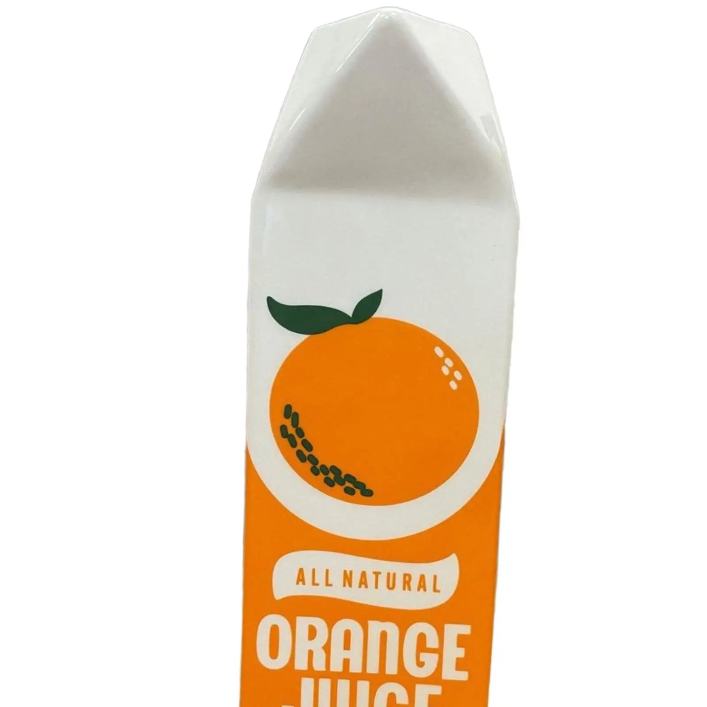 Ceramic Orange Flower Pot Vase