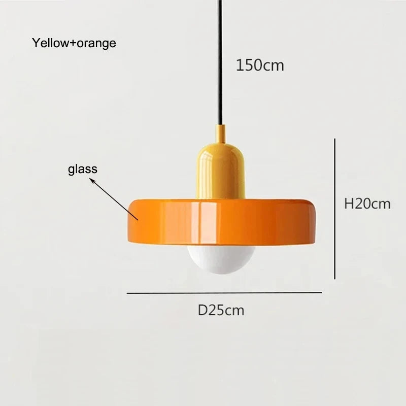 Crystal Glass Pendant Lamp