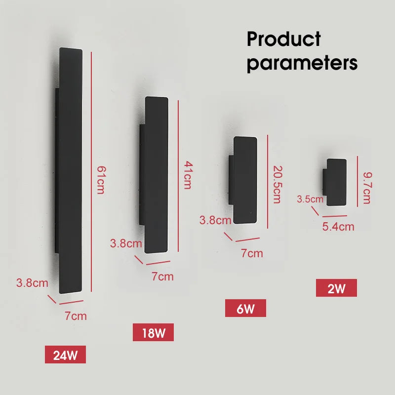 Weatherproof LED Wall Light