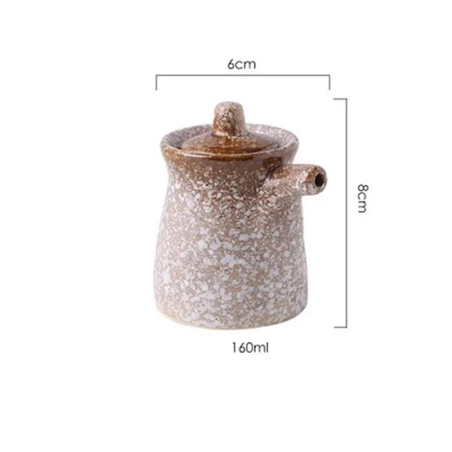 Japanese Porcelain Soy Sauce Dispenser