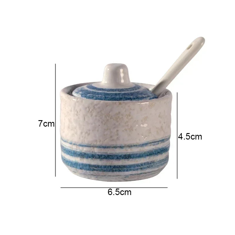 Multifunctional Ceramic Seasoning Jars