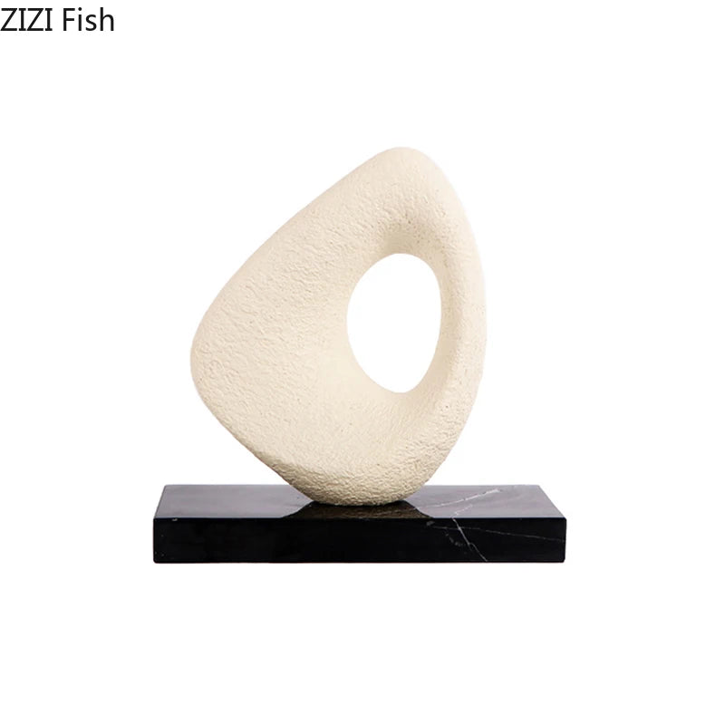 Resin Sculptural Desk Ornament
