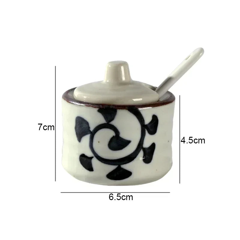 Multifunctional Ceramic Seasoning Jars