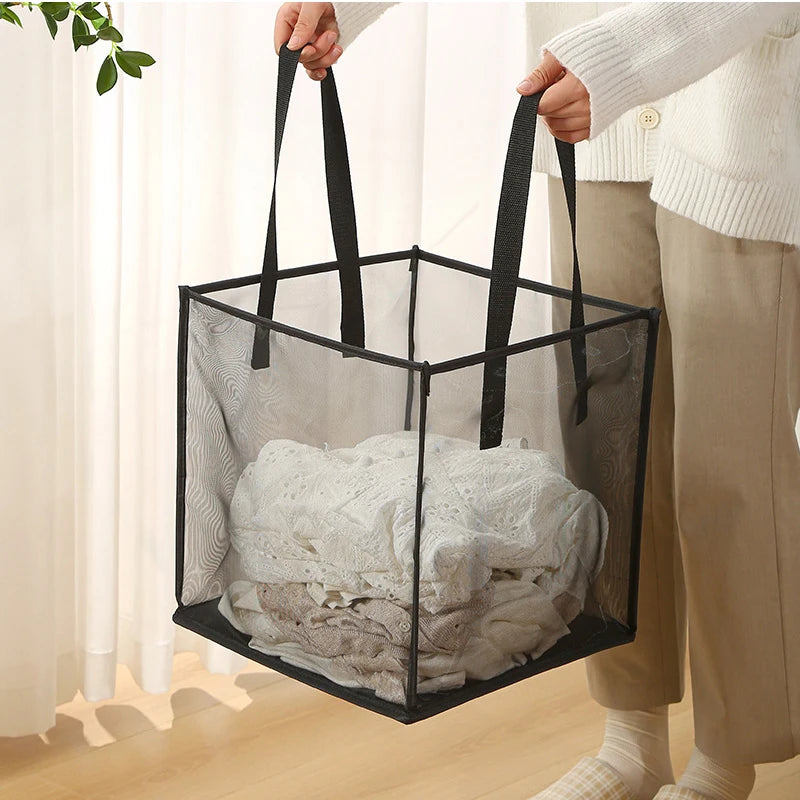 Collapsible Compact Laundry Storage Basket