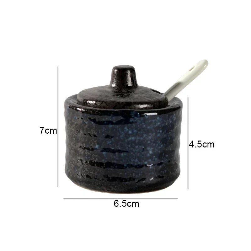 Multifunctional Ceramic Seasoning Jars
