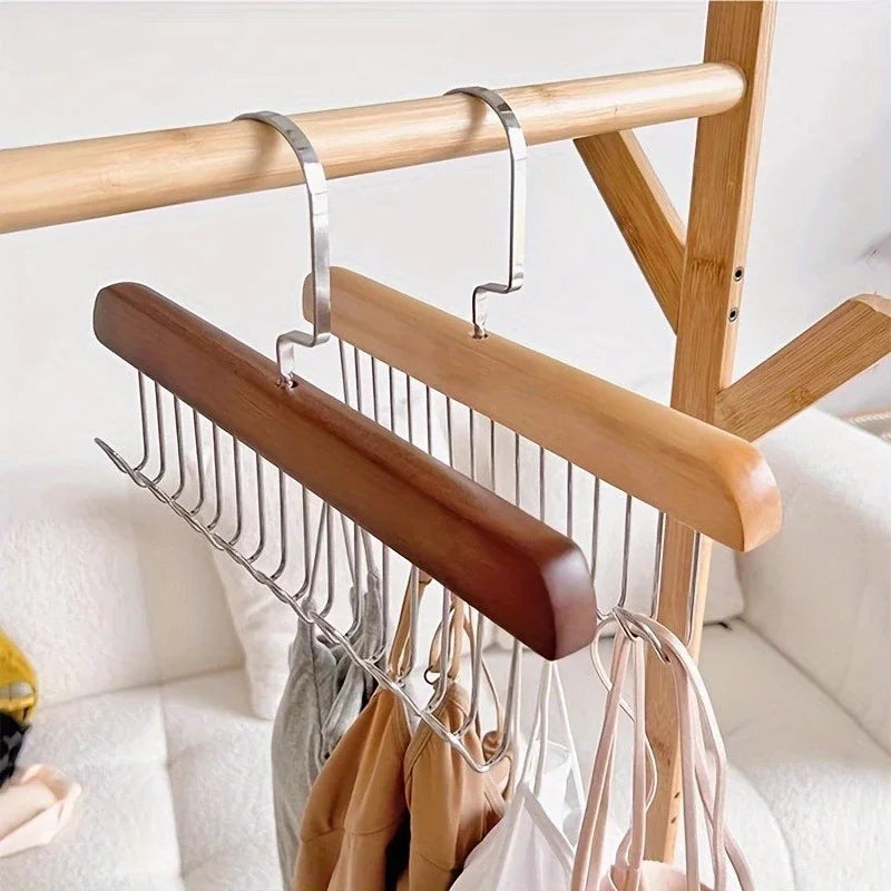 Wooden Space Saving Hooks