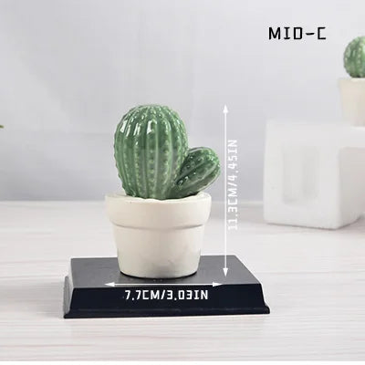 Ceramic Cactus Desk Decoration
