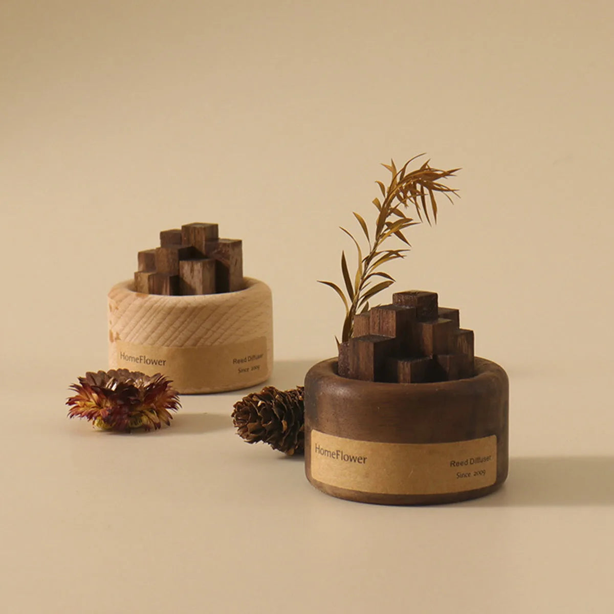 Living Plus Fireless Aroma Wood Scent Diffuser – The Living Plus