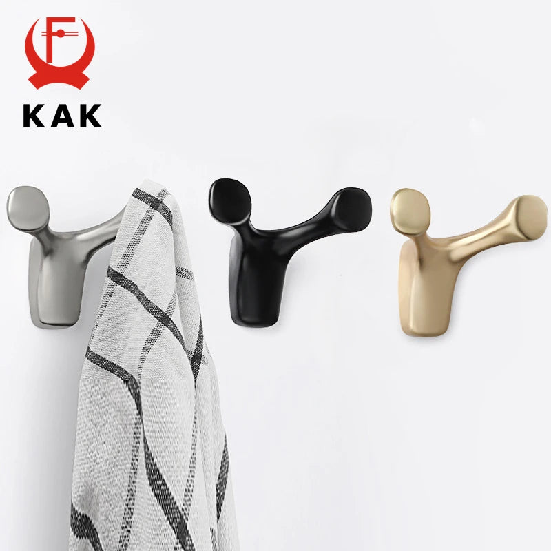 Zinc Alloy Wall Mounted Hanging Hook Rack offers space-saving storage for hats, coats, keys and more; quick install, durable design, declutter now; buy now.