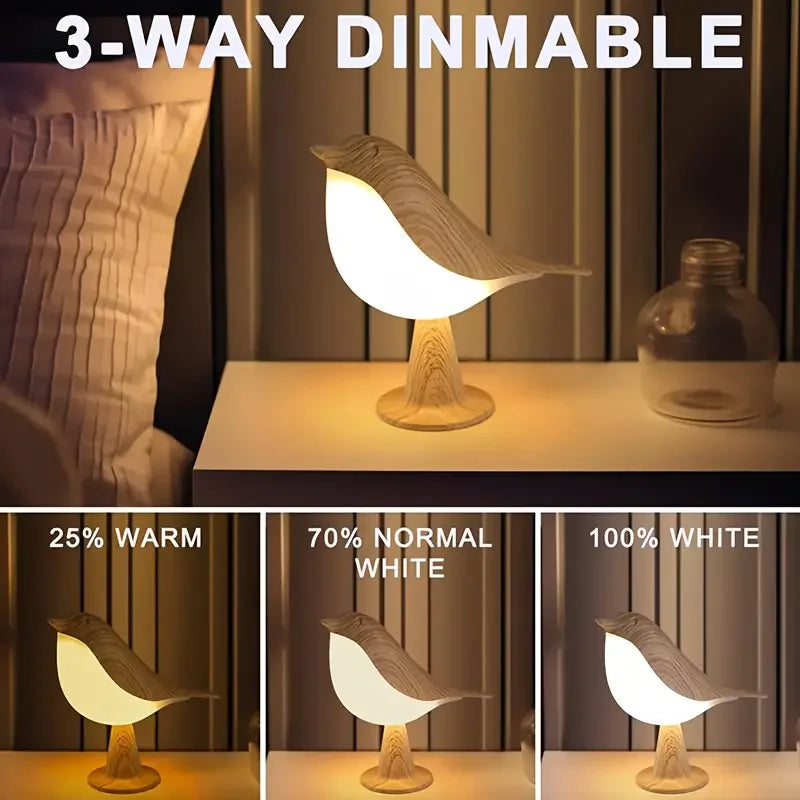 3-Color Bird Night Light
