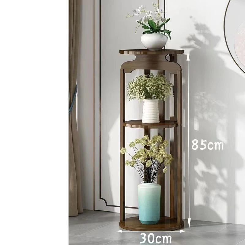 Chinese Style Round Flower Stand