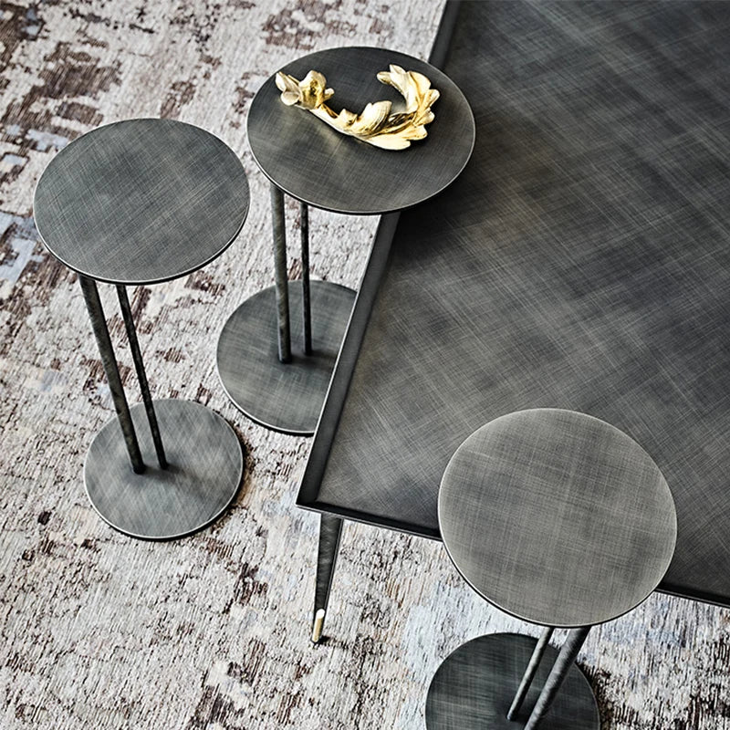 Gold Finish Coffee Table