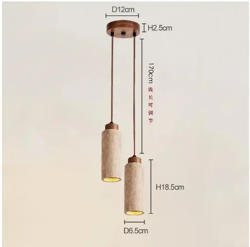 Travertine Chandelier