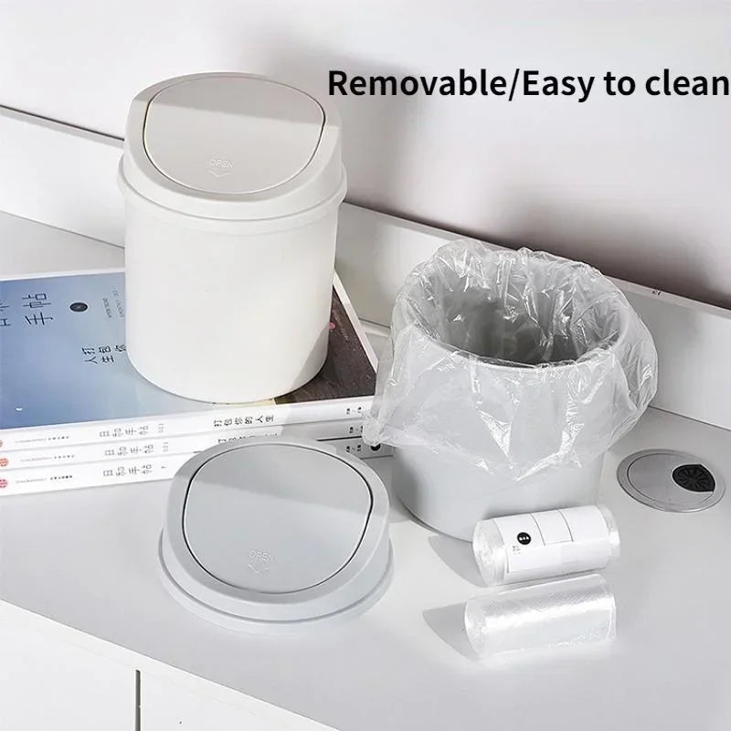 Space Saving Desktop Trash Bin